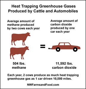 Heat Trapping Methane Gas