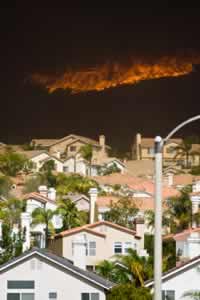 Fire Reaching Homes Fire Reaching Homes
